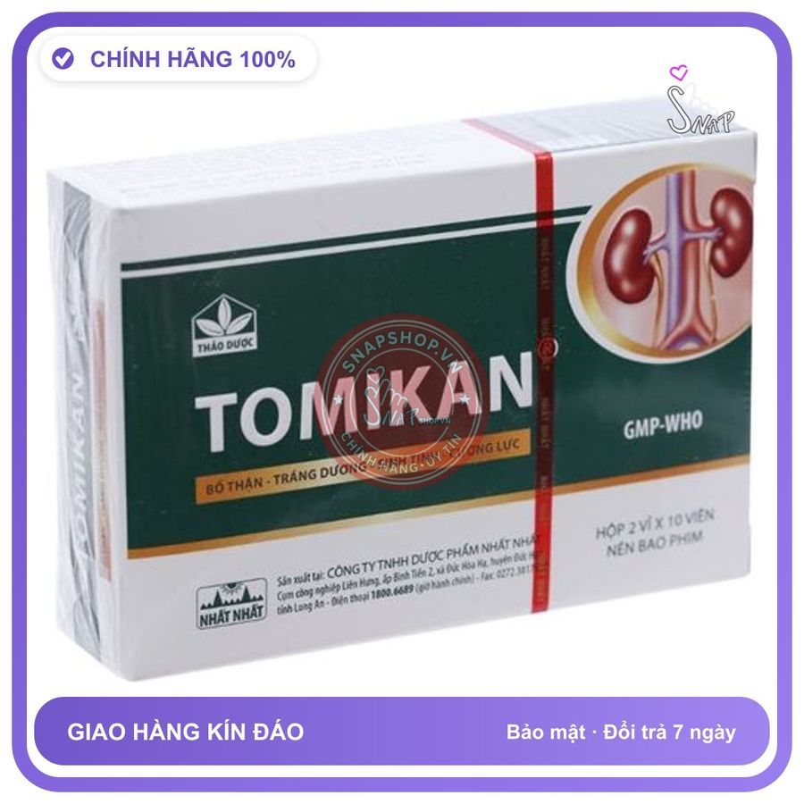 Bổ Thận, Tráng Dương Tomikan hộp 20 hàng có sẵn
