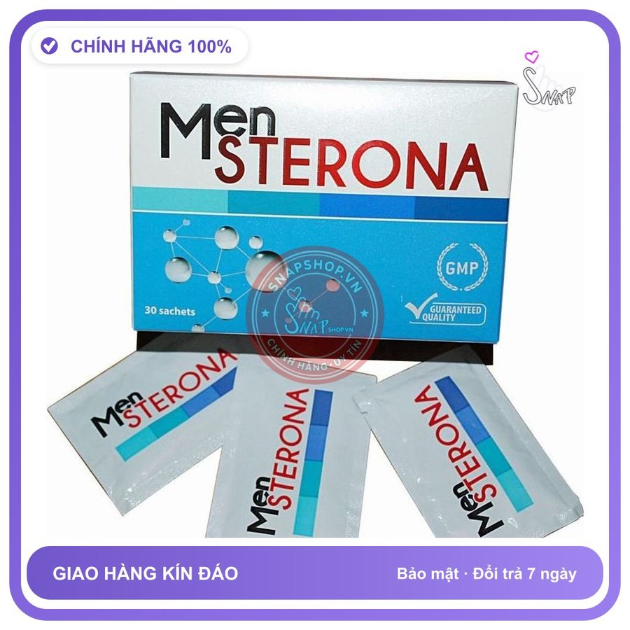 Thực phẩm hỗ trợ sinh lí nam Mensterona hộp 30 gói