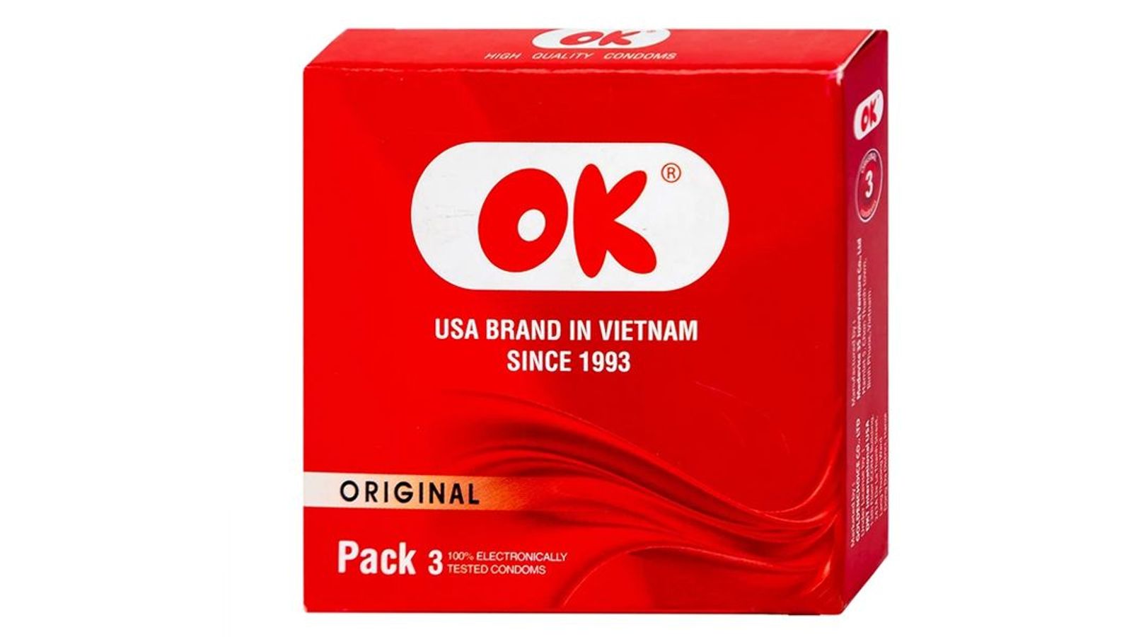 Bao cao su OK hộp 3 cái