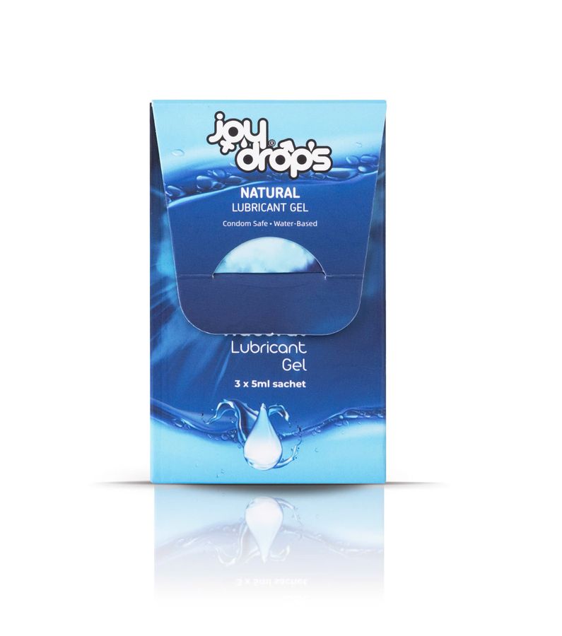 Gel Bôi Trơn Joydrops Natural | Combo 3 Gói chính hãng - dịu nhẹ an toàn cho da, dễ rửa sạch, dùng được cho mọi loại da - giao hàng che hàng có sẵn