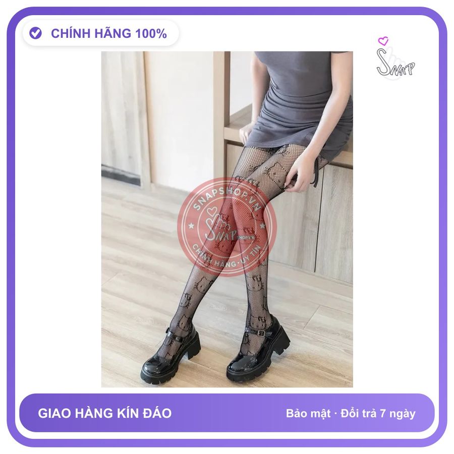 Quần Tất Lưới Sexy Mèo Hello Kitty Dễ Thương T921 Đen chính hãng - co giãn thoải mái, chất vải mềm mát, đường may tỉ mỉ - giao hàng che tên kín đáo