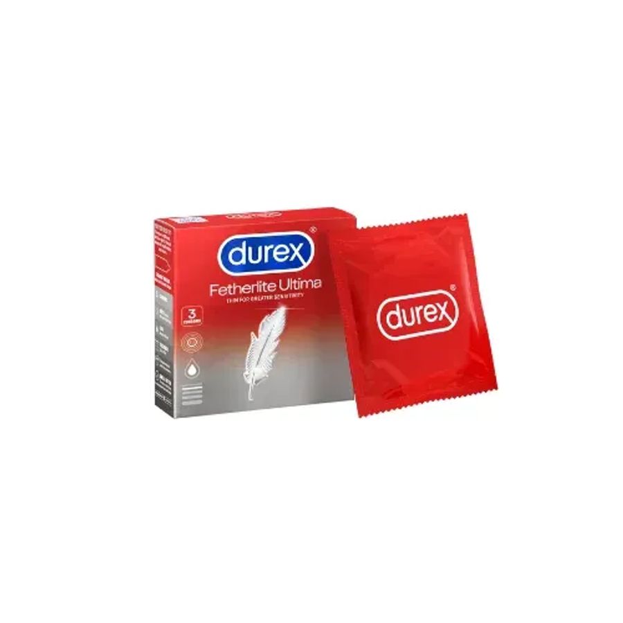 Bao cao su Durex Fetherlite Ultima hộp 3 hàng có sẵn