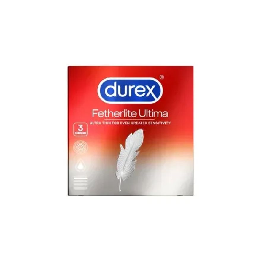 Bao cao su Durex Fetherlite Ultima hộp 3 cái hàng có sẵn