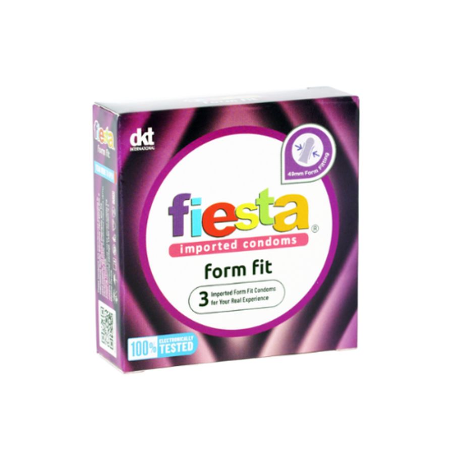 Bao Cao Su Fiesta Form Fit hộp 3 cái