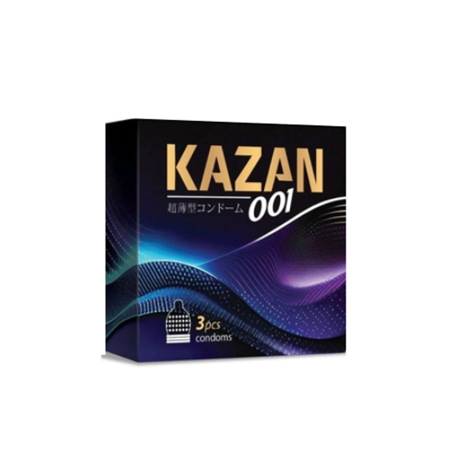 Bao cao su KAZAN 001 hộp 3 cái