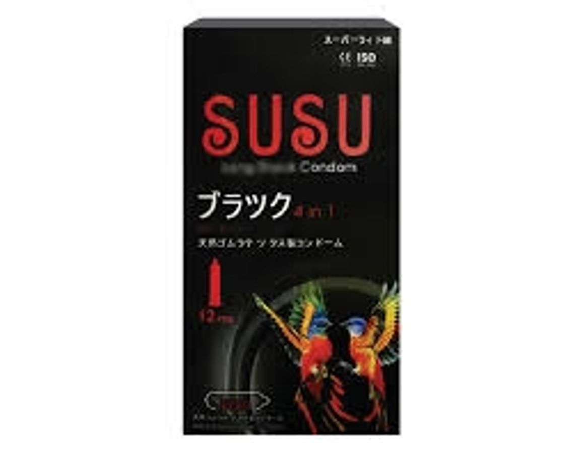 Bao cao su kéo dài thời gian quan hệ SUSU Long Shock hộp 12 cái