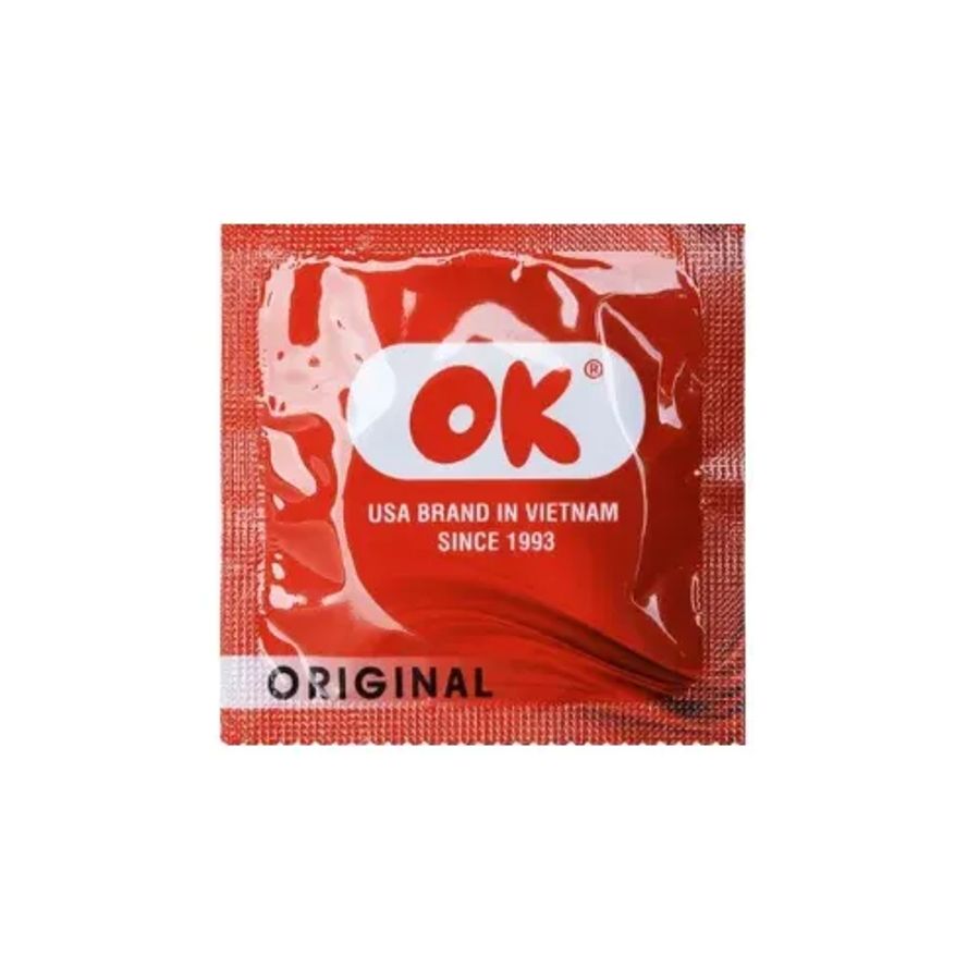 Bao cao su OK Original hộp 3 cái bản tiêu chuẩn