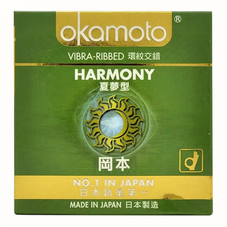 Bao cao su Okamoto Harmony hộp 3 cái