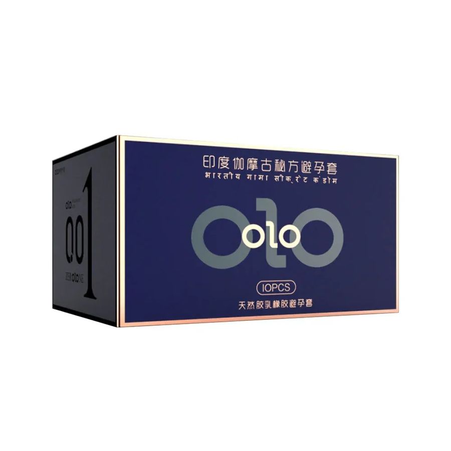 Bao cao su OLO 0.01 Xanh - Siêu mỏng, mát lạnh hộp 10 cái