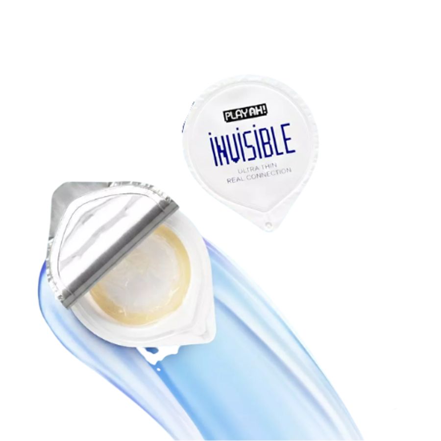Bao cao su PlayAh Snake Invisible hộp 3 cái bản tiêu chuẩn