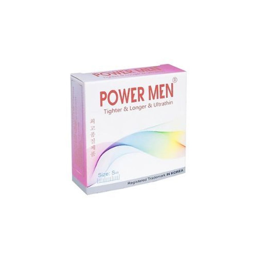 Bao cao su Powermen Tighter & Longer & Superthin hộp 3 cái