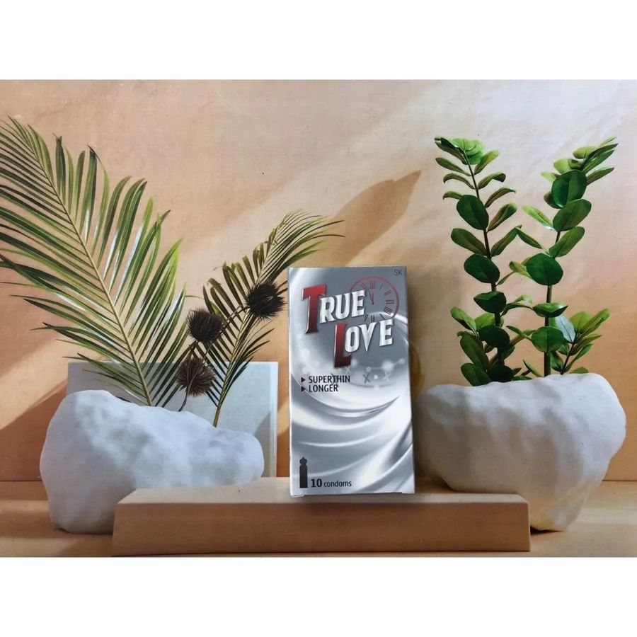 Bao cao su True love superthin and longer hộp 10 cái