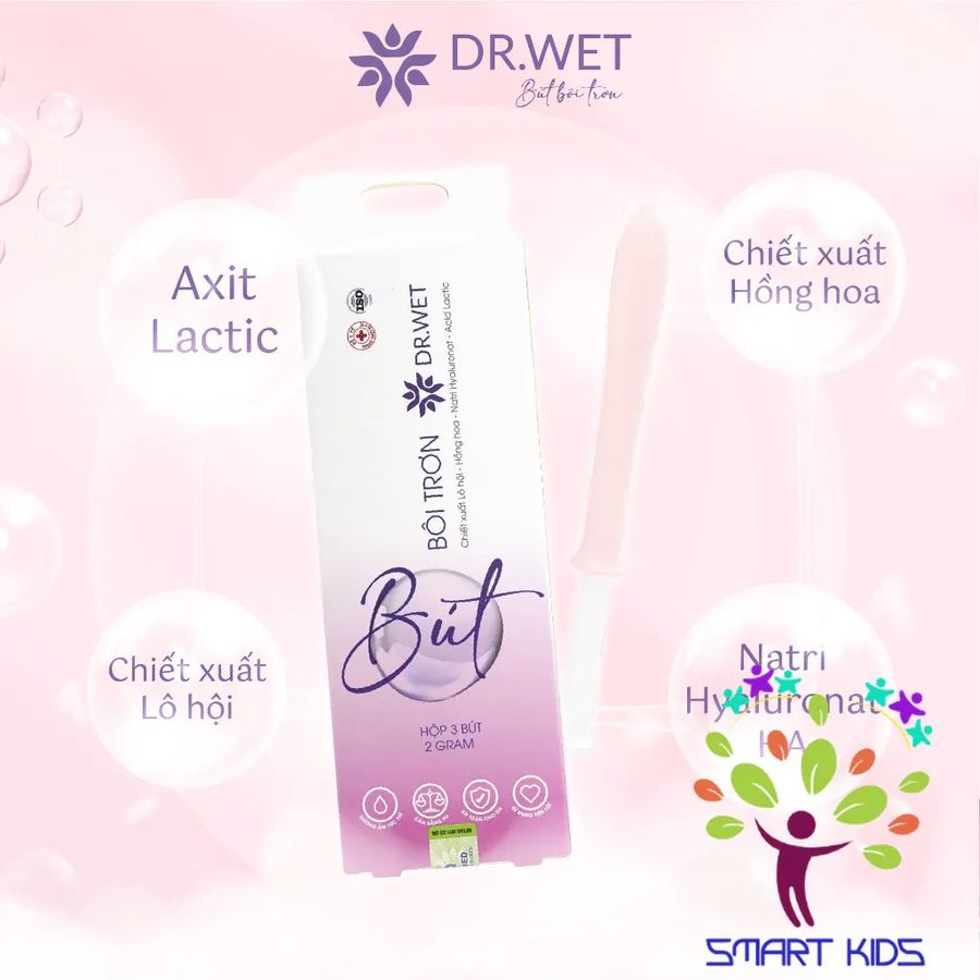 Bút bôi trơn DR.WET hộp 3 bút x 2g