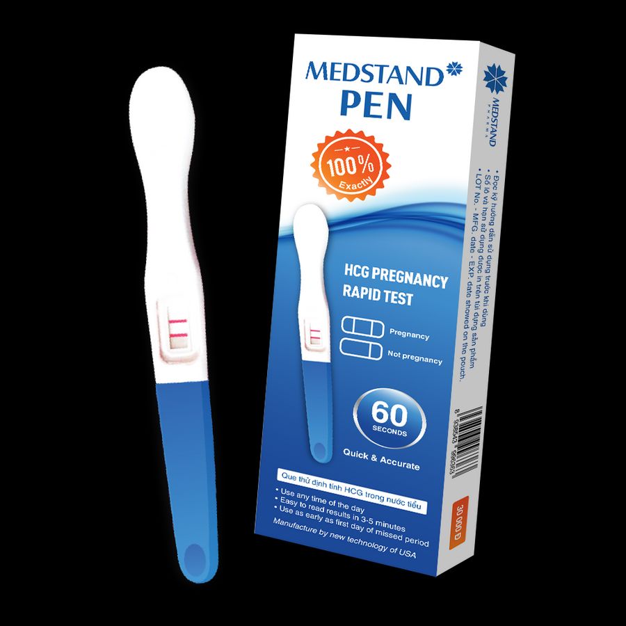 Bút thử thai Medstand Pen hộp 1 cái