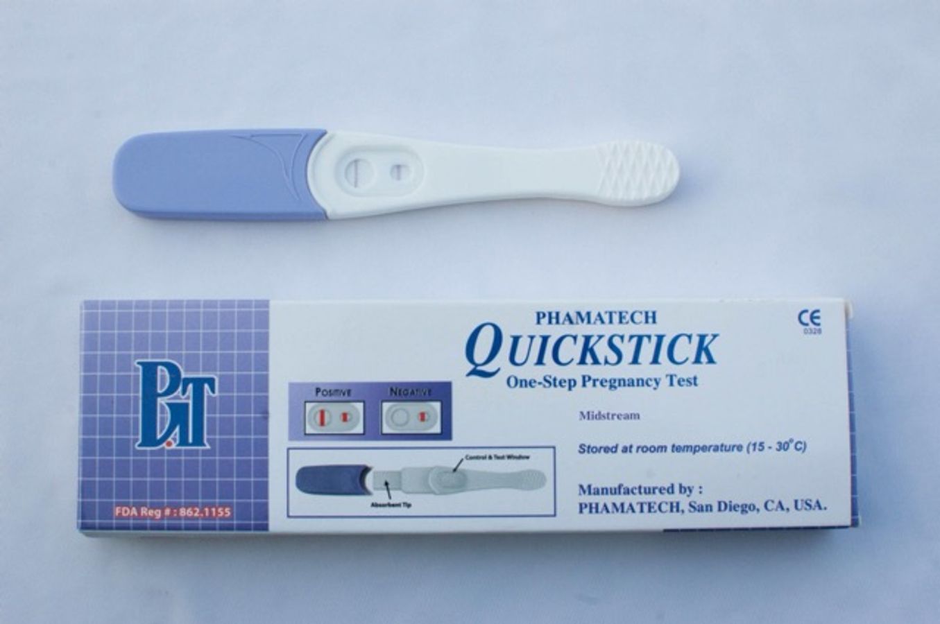 Bút thử thai QUICKSTICK MIDSTREAM hộp 1 bút thử