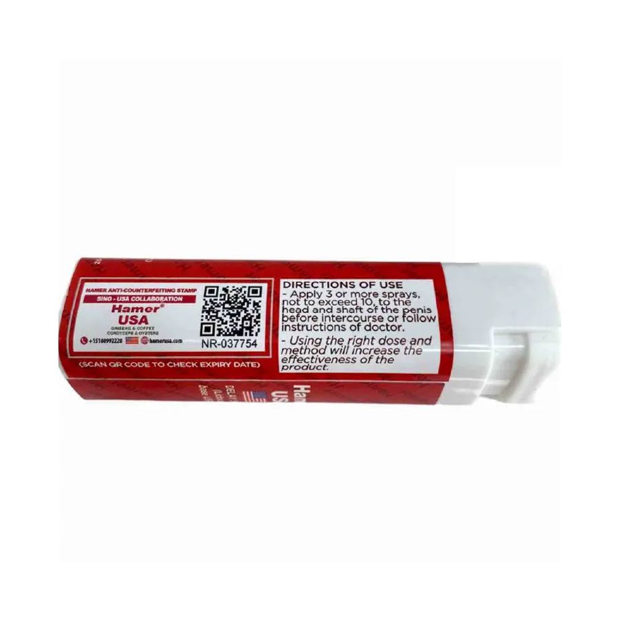 Chai xịt chống xuất tinh sớm HAMER USA hộp 1 chai 12,5ml giao nhanh