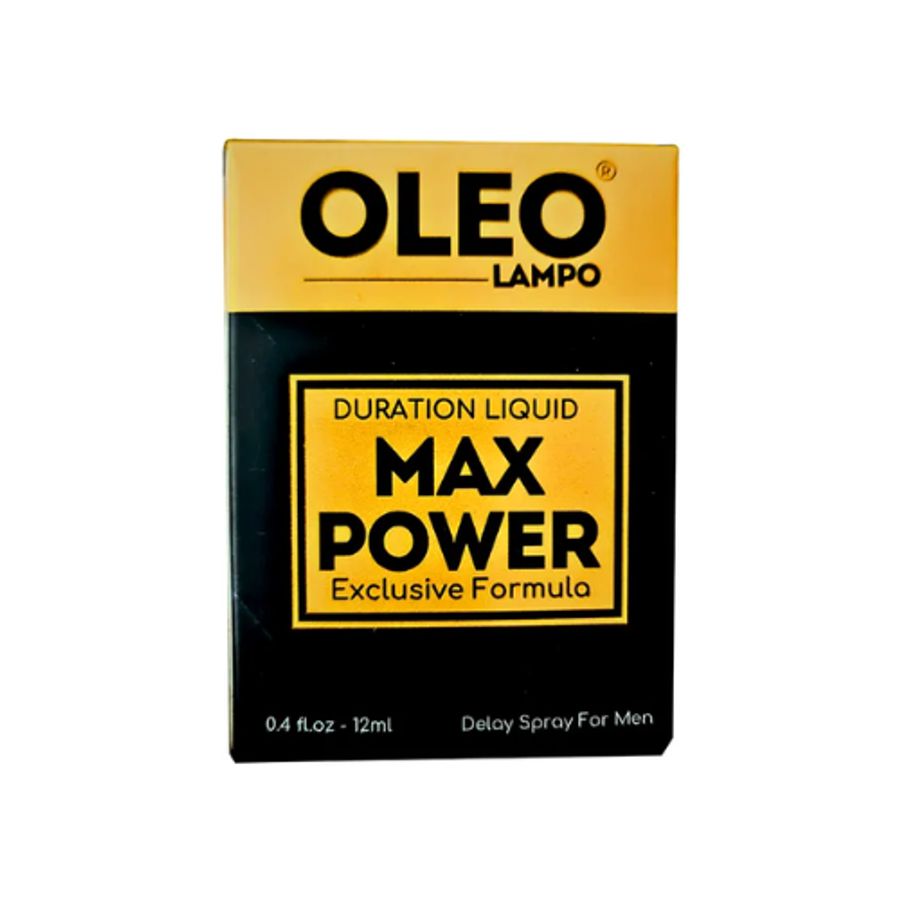 Chai xịt kéo dài Max Power Oleo Lampo hộp 1 chai 12ml giao nhanh