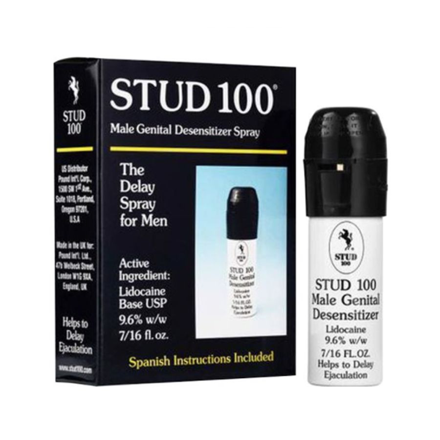 Chai xịt kéo dài thời gian Anh Stud 100 hộp 1 chai 13ml