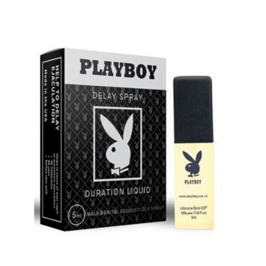 Chai xịt kéo dài thời gian Playboy Đen 10% hộp 1 chai chính hãng