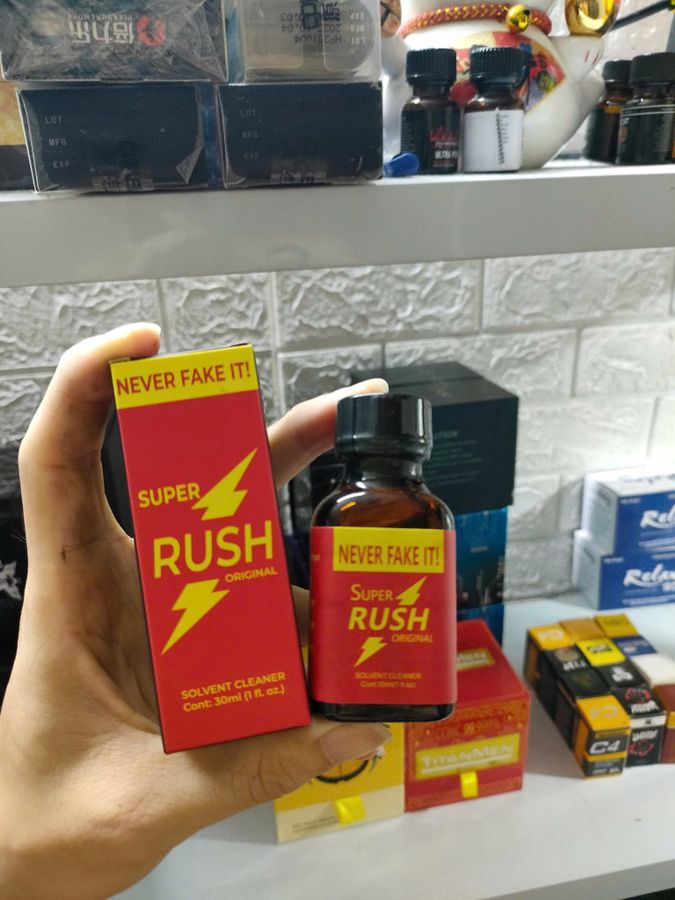 Chai Hít Vào Mũi, Giúp Hỗ Trợ Kích Thích Khoái Cảm, Tăng Cường Sinh Lý, Cho Nam Nữ, Popper 30ml USA, Che Tên 