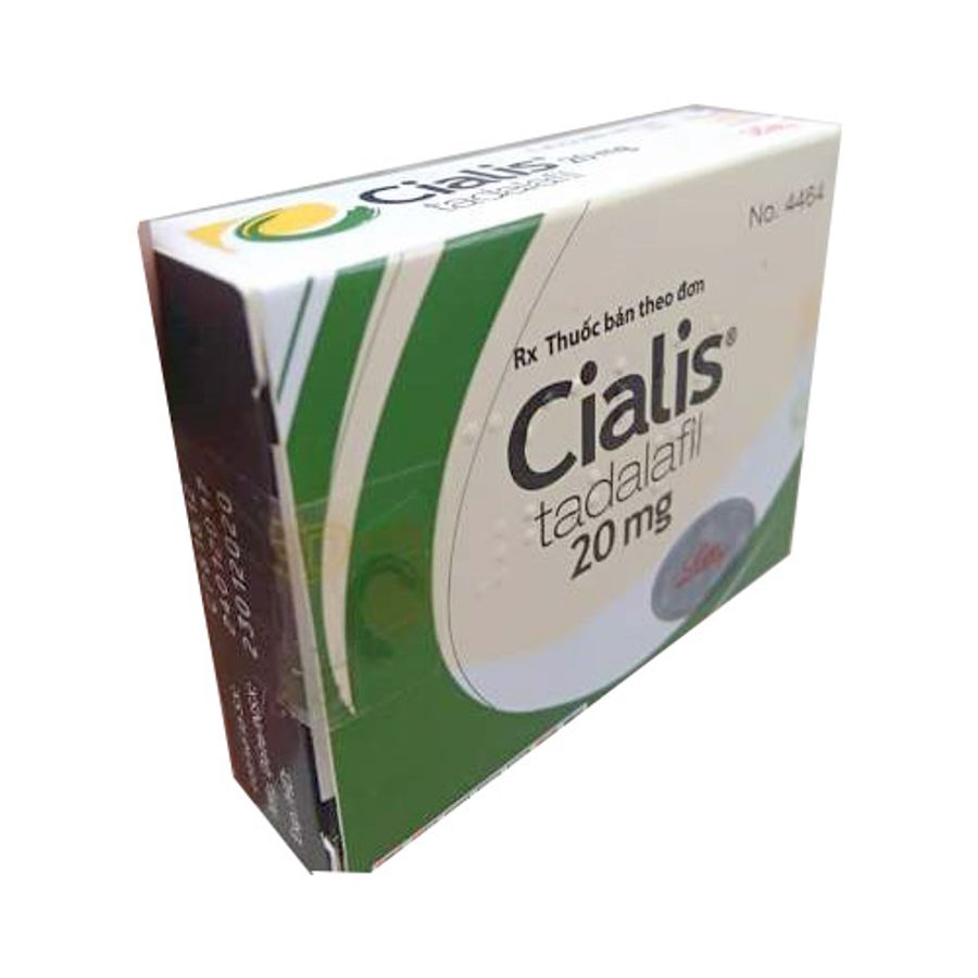 Cialis 20 hộp 2 viên mẫu mới