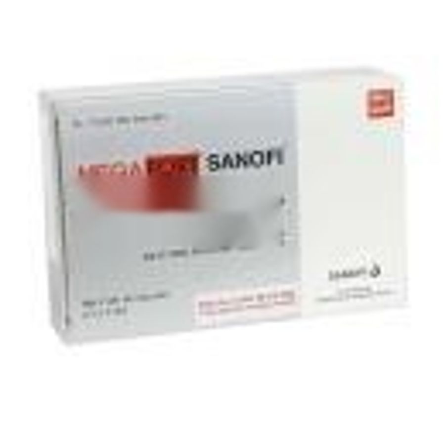 Viên uống rối loạn cương dương Megafort Sanofi hộp 2 vỉ x 2 viên giao hàng có sẵn