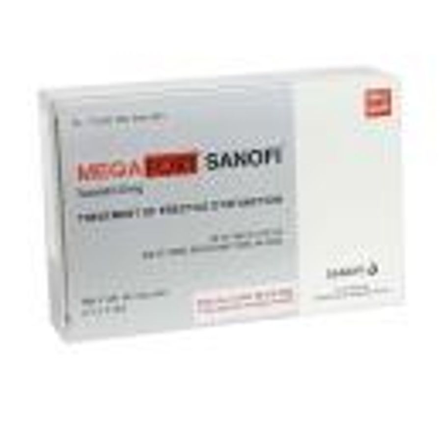 Viên uống rối loạn cương dương Megafort Sanofi hộp 2 vỉ x 2 viên mẫu hàng có sẵn