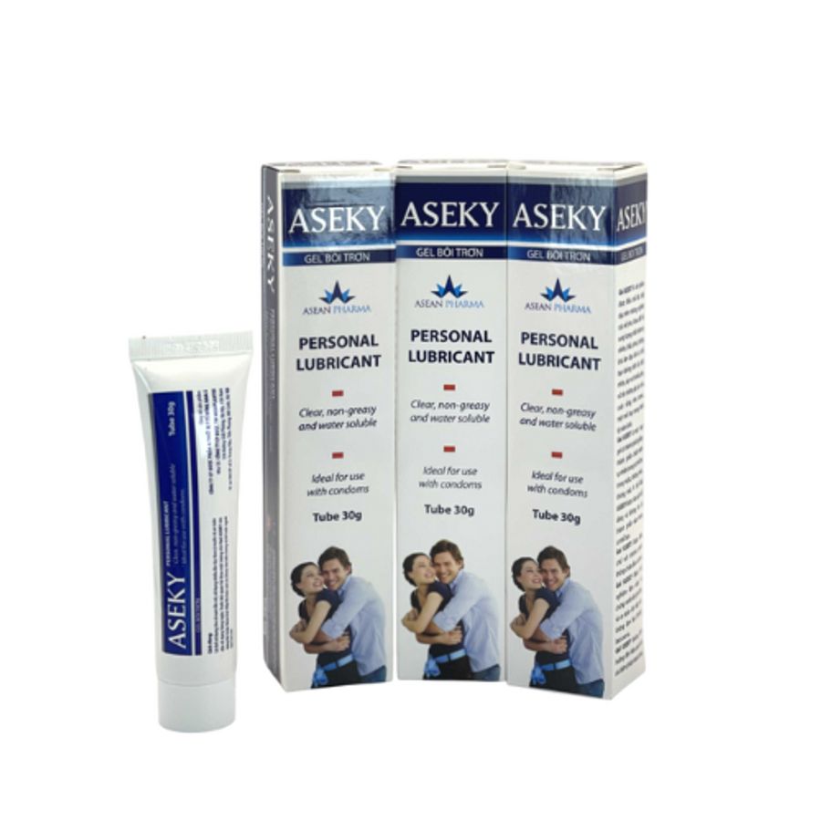 Gel bôi trơn Aseky hộp 1 tuýp 30g giao hàng có sẵn