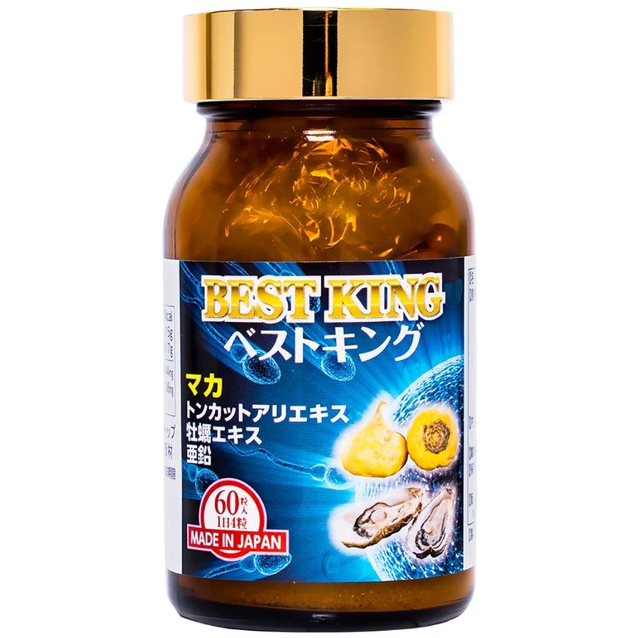 Hỗ trợ tăng cường sinh lý Best King Jpanwell hộp 1 lọ x 60 viên