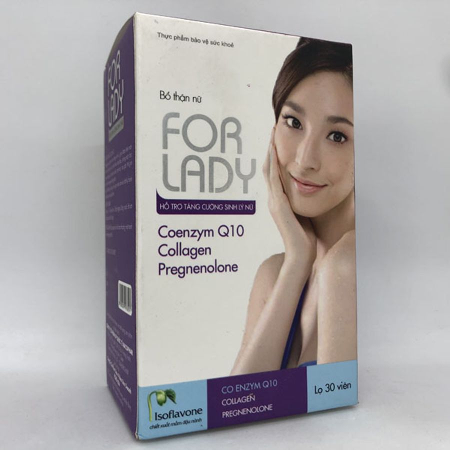 Hỗ trợ tăng cường sinh lý nữ Bổ Thận Nữ For Lady (Foxs-USA) hộp 1 lọ 30 viên hàng có sẵn