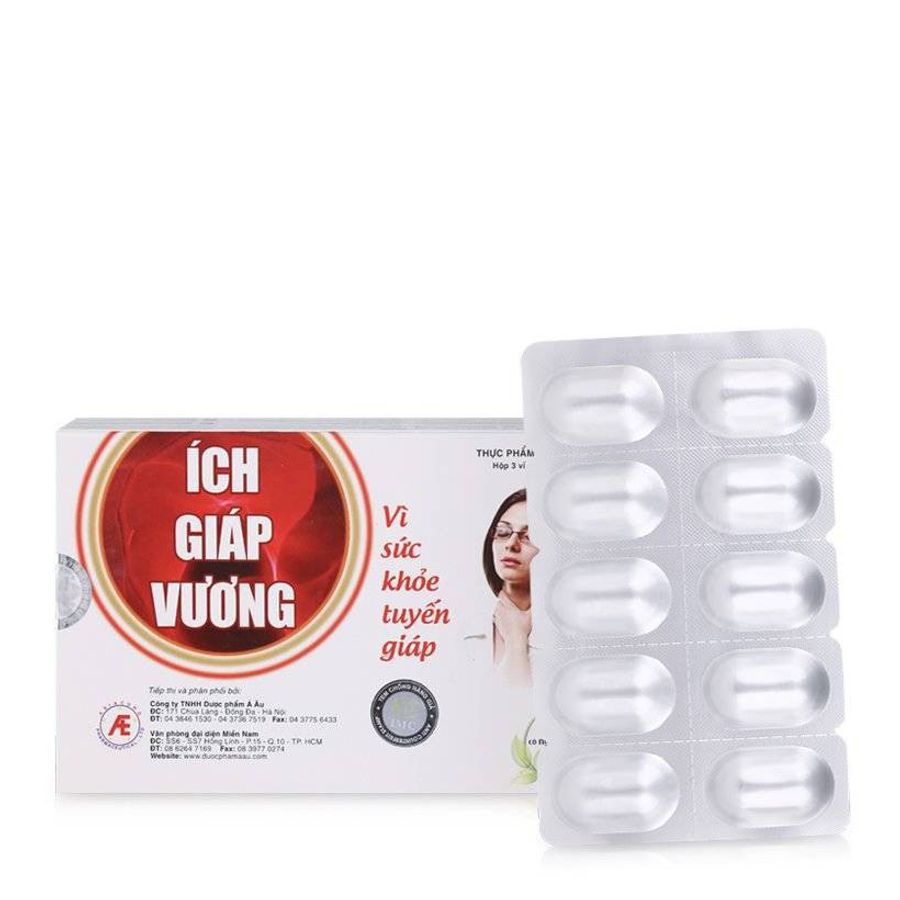 Ích Giáp Vương hộp 30 viên hàng có sẵn