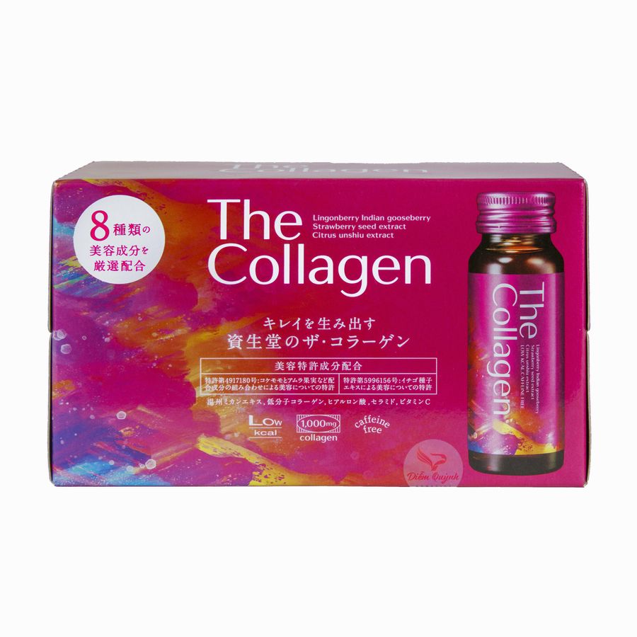 Nước uống bổ sung The Collagen Shiseido hộp 10 chai x 50ml