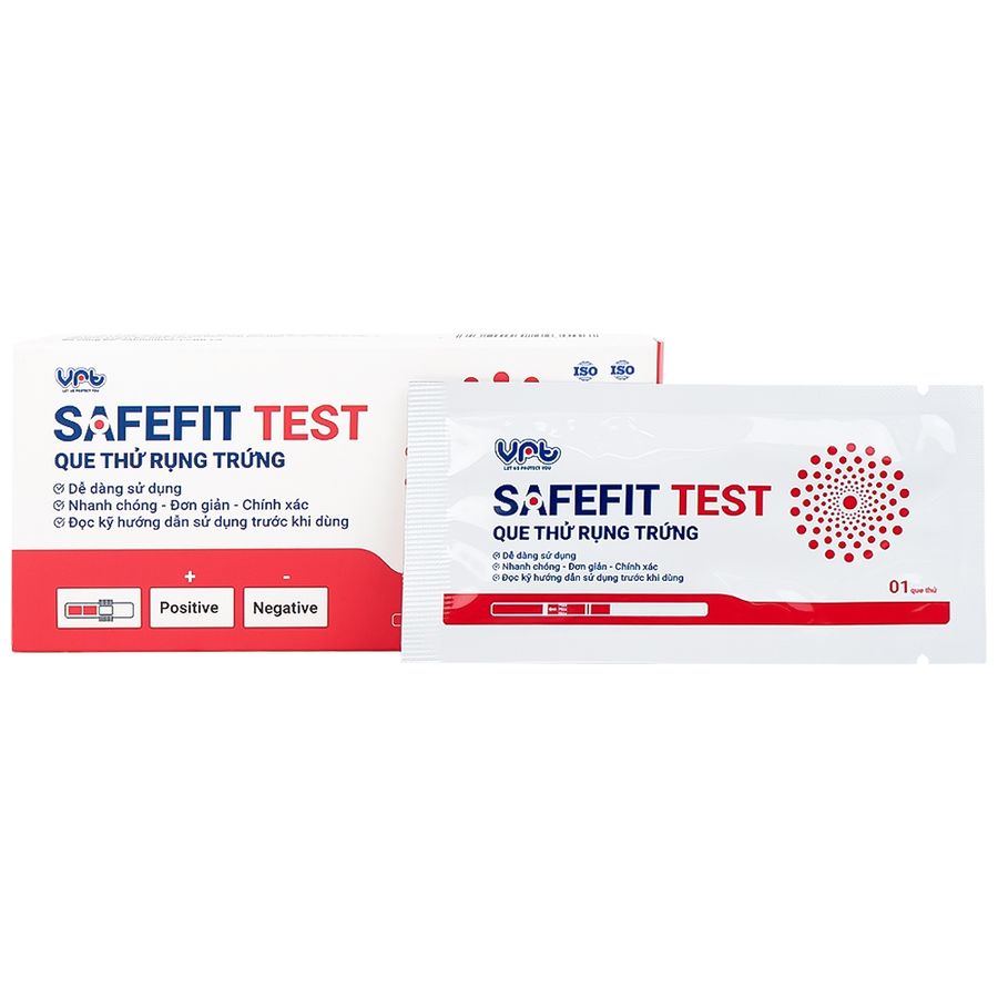 Que thử rụng trứng Safefit Test hộp 7 cái