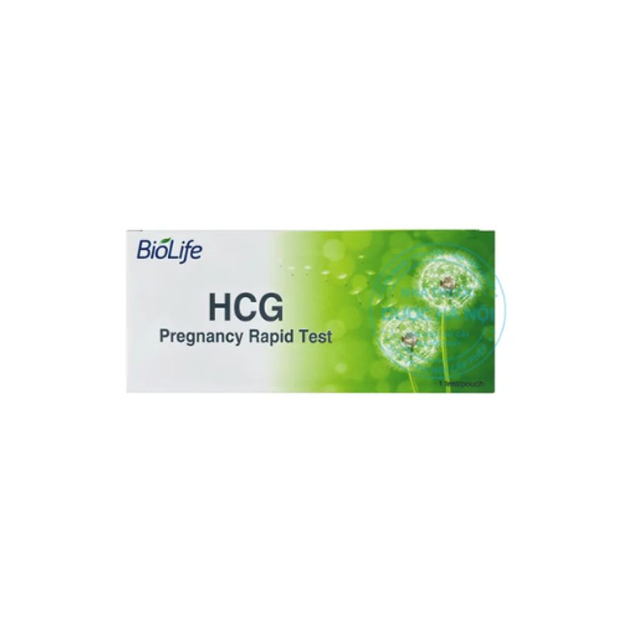 Que thử thai Biolife HCG Pregnancy Rapid Test hộp 1 cái