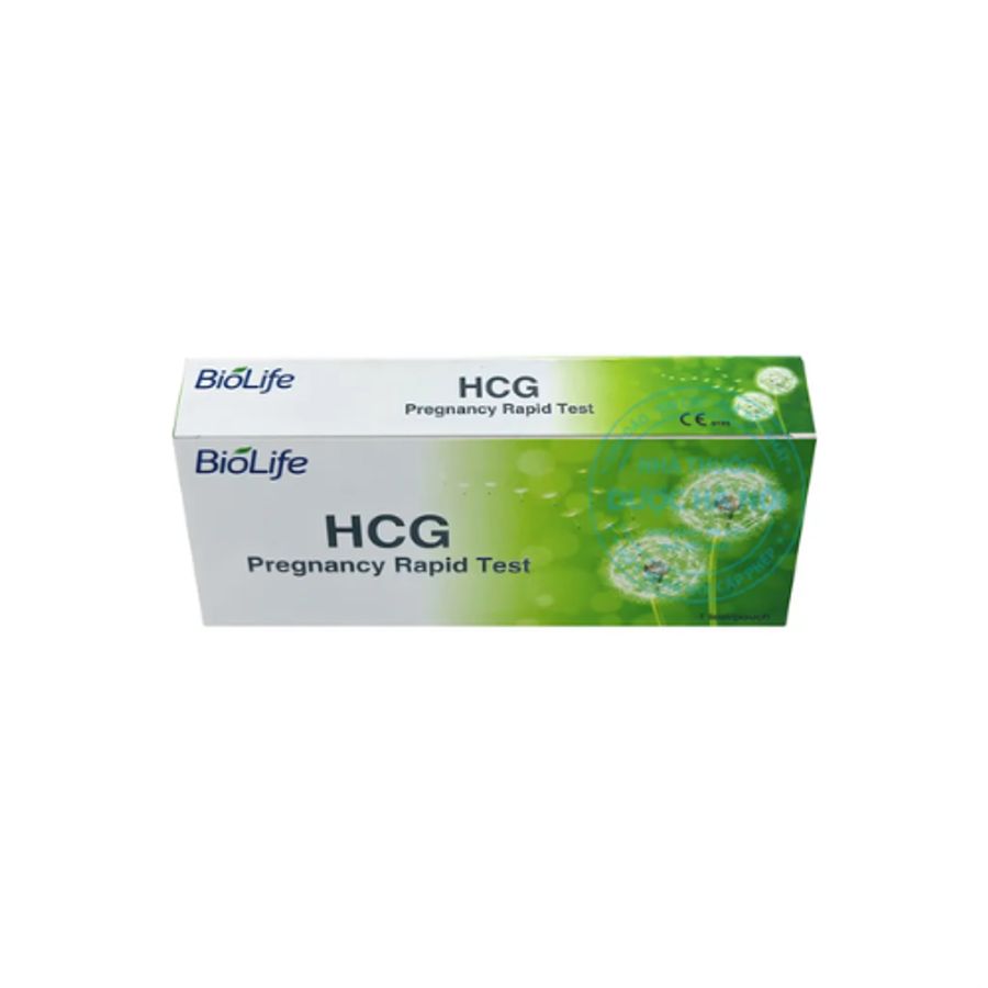 Que thử thai Biolife HCG Pregnancy Rapid Test hộp 1 cái giao nhanh