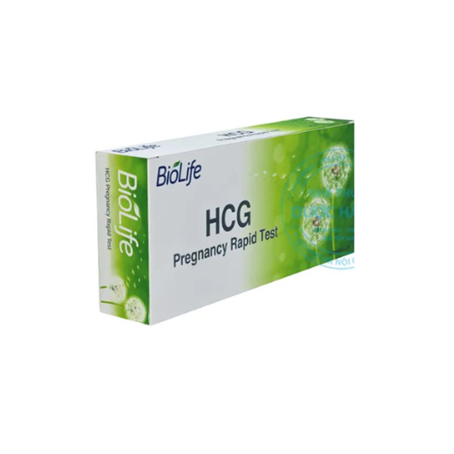 Que thử thai Biolife HCG Pregnancy Rapid Test hộp 1 cái bản tiêu chuẩn