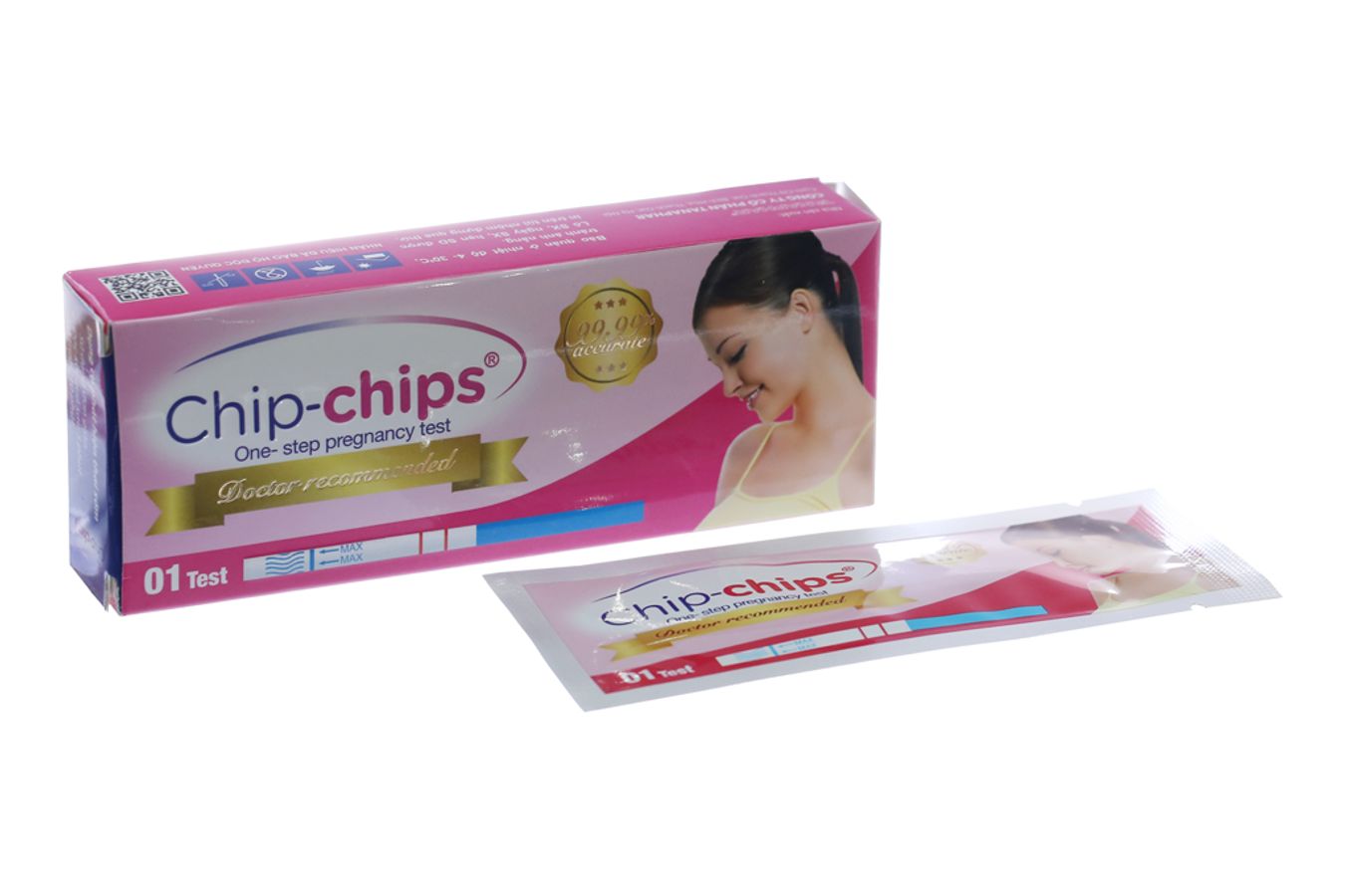 Que thử thai Chip-chips