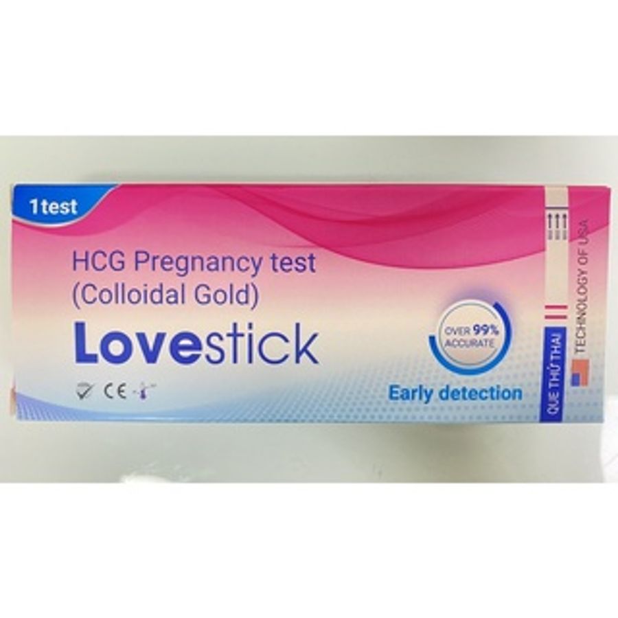 Que thử thai Lovestick hộp 1 cái