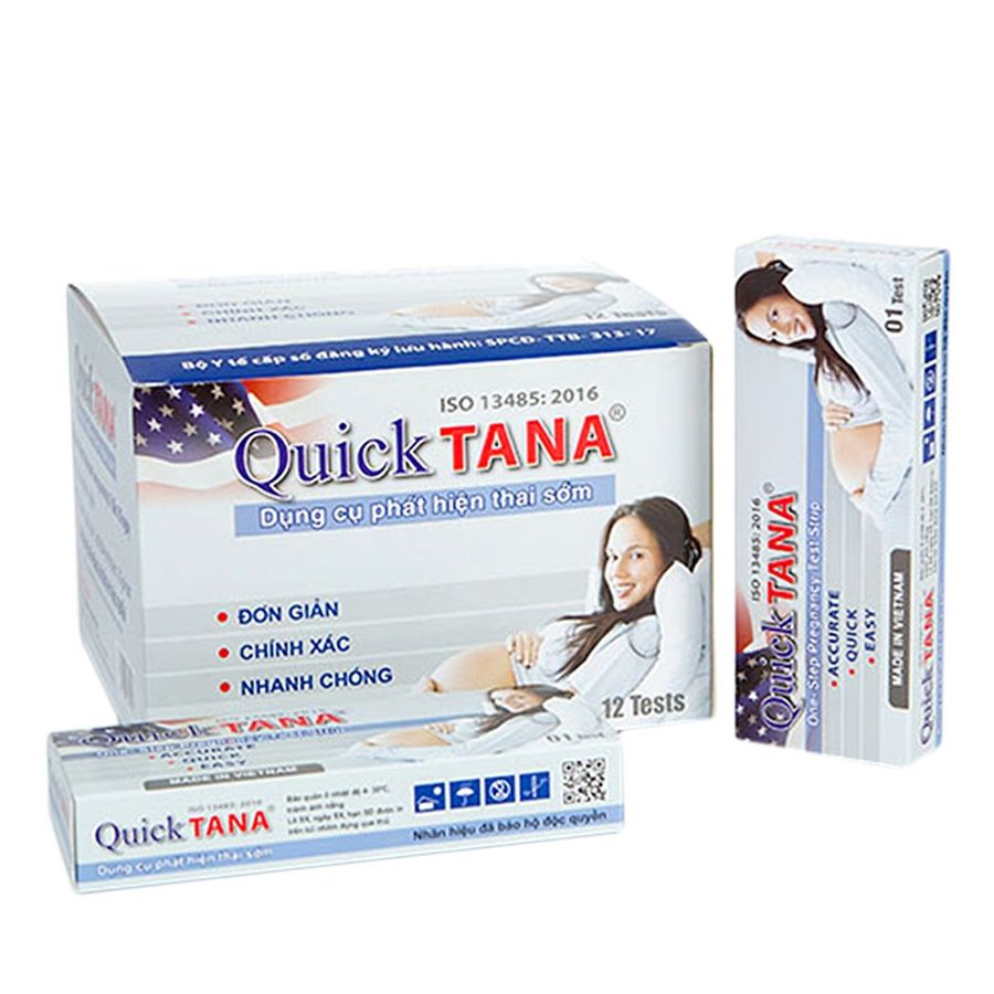 Que thử thai Quick Tana hộp 1 que hàng có sẵn