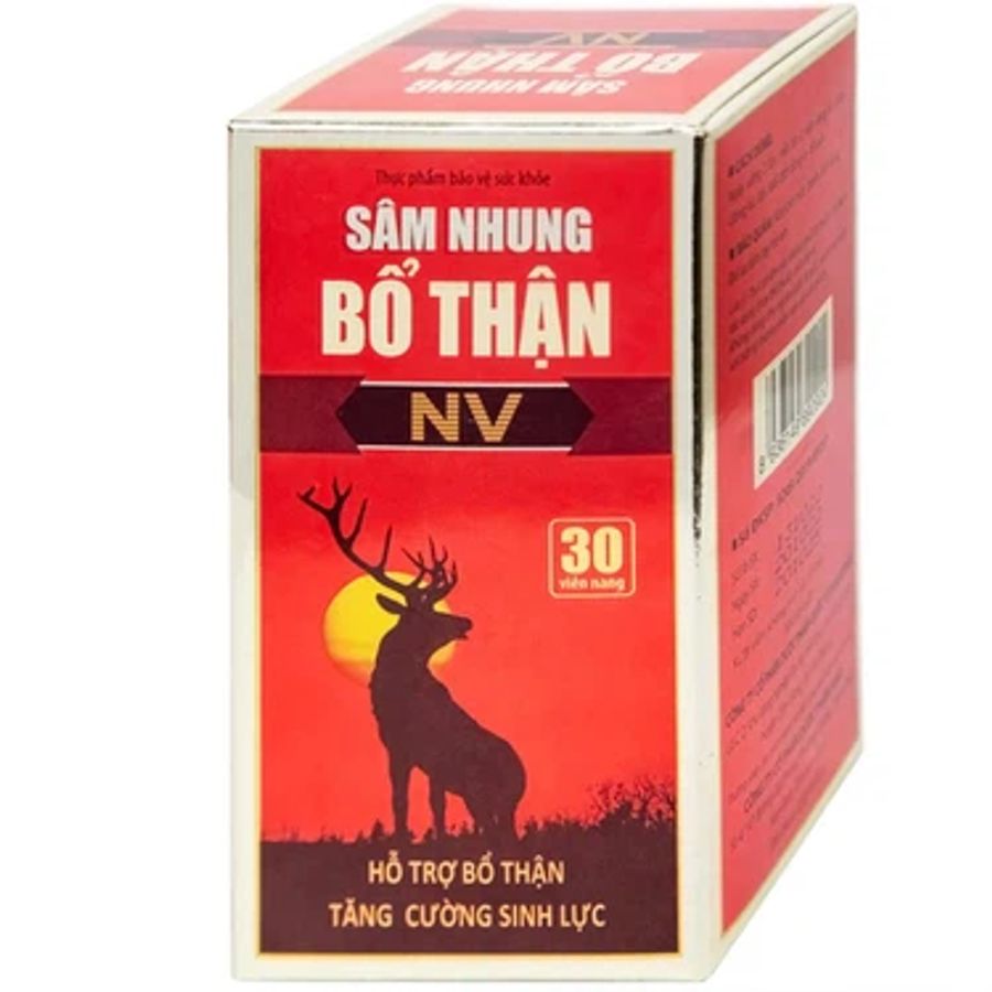 Sâm Nhung Bổ Thận NV Dolexpharm hộp 1 lọ 30 x viên hàng có sẵn