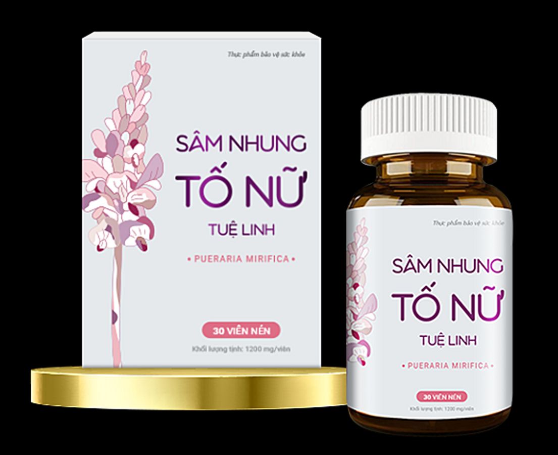 Sinh lí, nội tiết tố nữ Sâm Nhung Tố Nữ Tuệ Linh hộp 1 lọ 30 viên