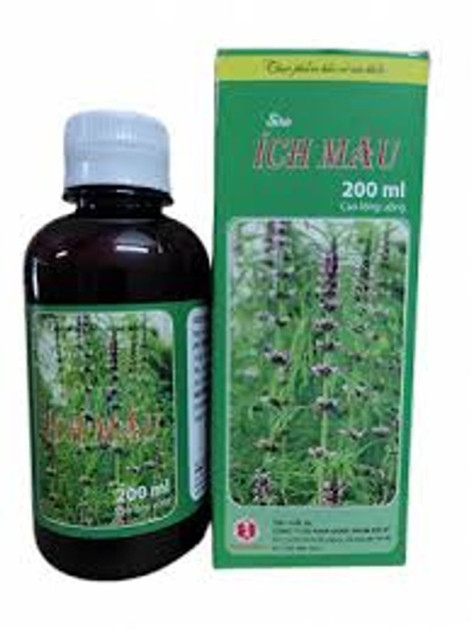 Siro Ích Mẫu (Đại Uy) hộp 1 chai 200ml