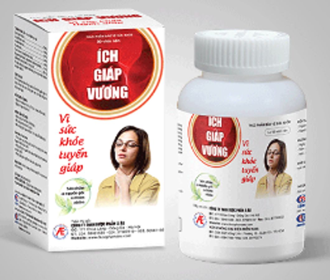 Thực phẩm chức năng Ích Giáp Vương hộp 1 lọ 90 viên