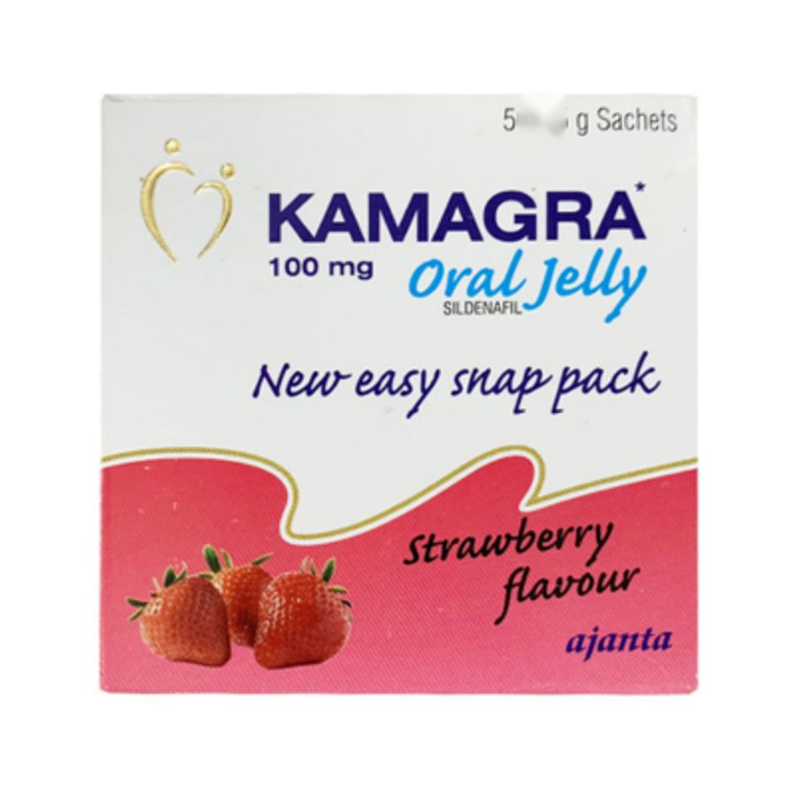 Bột pha uống cường dương Kamaga 100mg Oral Jelly hộp 50 gói x 5g
