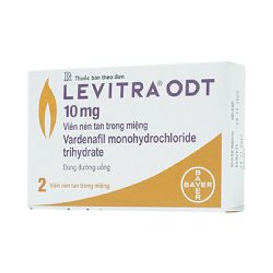 Viên uống rối loạn cương dương Levitra ODT 10mg hộp 2 viên giao nhanh