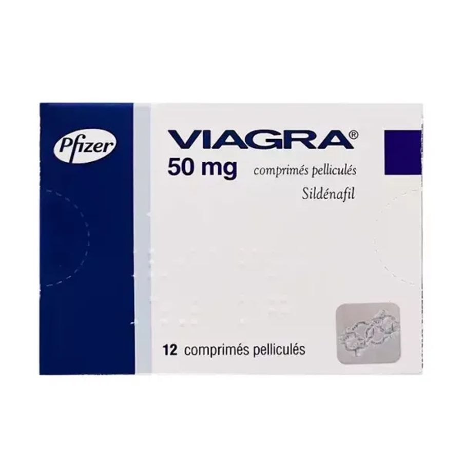 Viên uống rối loạn cương dương Viagra 50mg hộp 12 viên