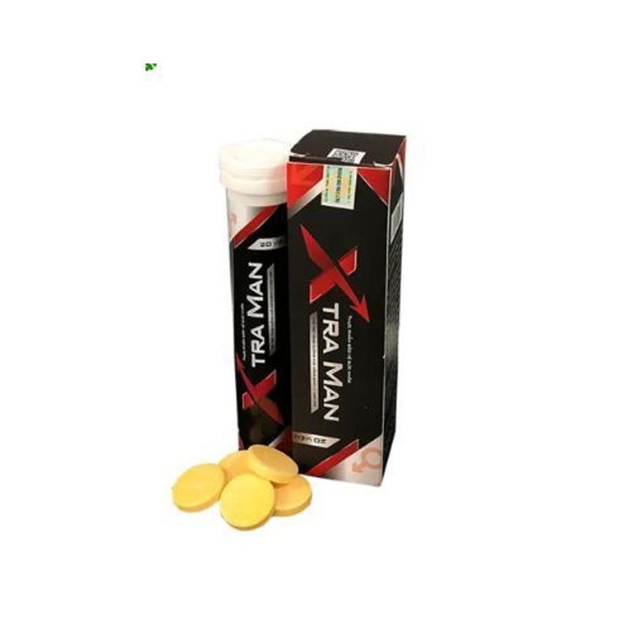 Viên sủi tăng cường sinh lý nam XTRAMAN tuýp 20 viên hàng có sẵn