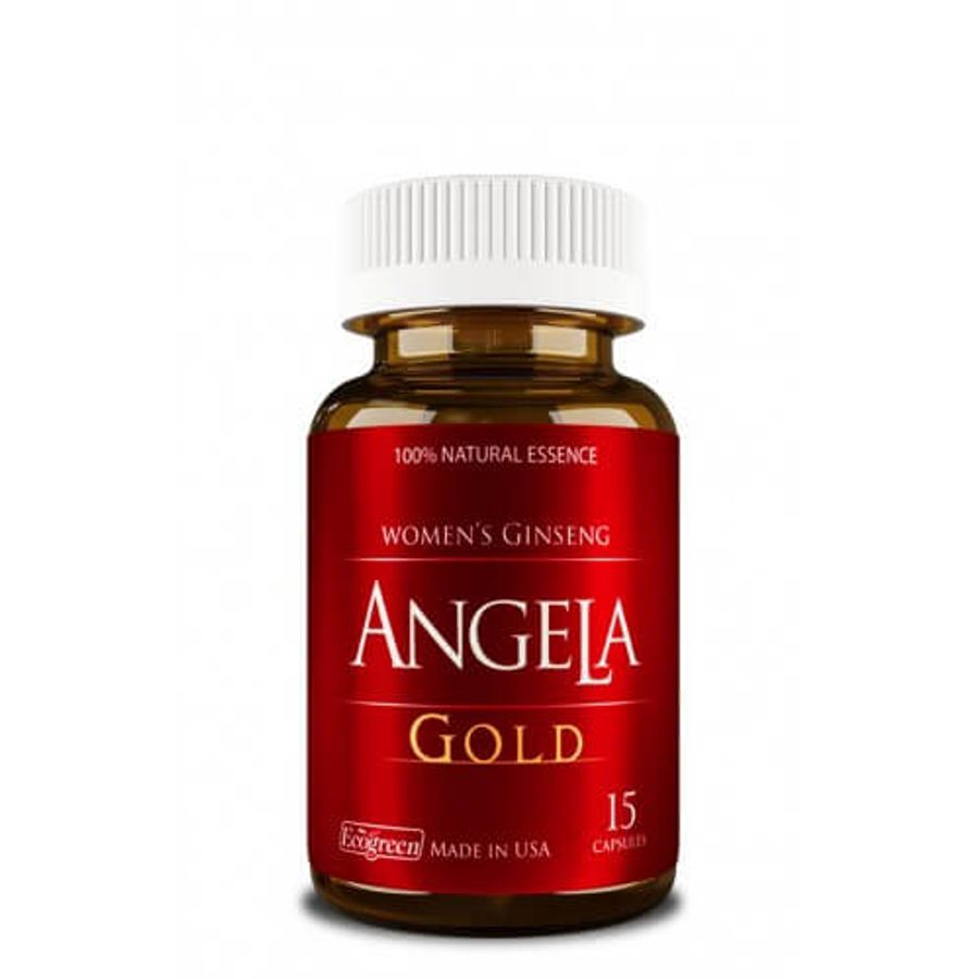 Viên uống cân bằng nội tiết tố nữ, giúp đẹp da Sâm Angela Gold hộp 1 lọ 15 viên hàng có sẵn