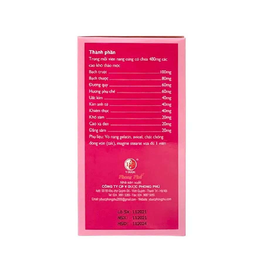 Viên uống điều kinh Thiên Nữ Cung hộp 1 lọ 60 viên hàng có sẵn