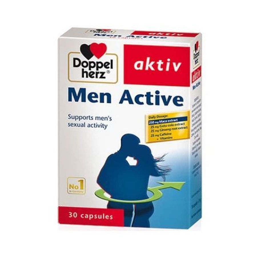 Viên uống giúp tăng cường chức năng sinh lý nam Men Active Doppelherz Aktiv hộp 30 viên